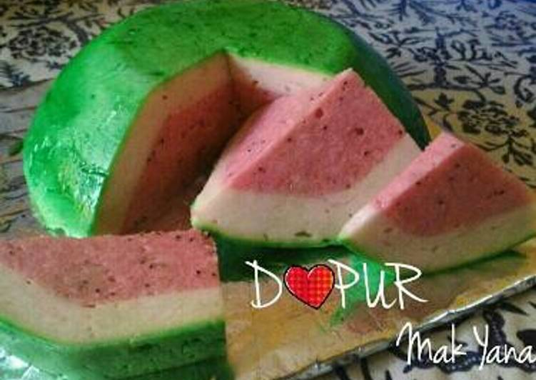 Cara Gampang Menyiapkan Puding semangka, Lezat Sekali