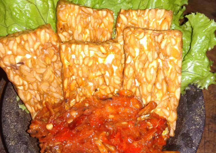 Goreng Tempe Sambel Teri