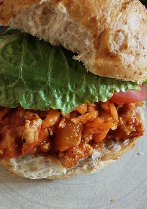 A picture of Slappy Jane's (sloppy joes).