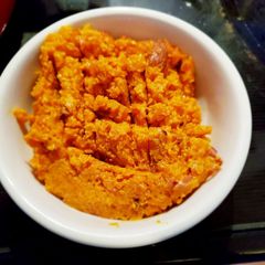A picture of Sugar free carrot dessert.