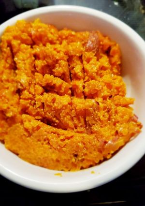 A picture of Sugar free carrot dessert.