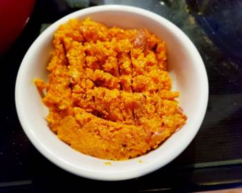 The New Way Make Recipe Sugar free carrot dessert Delicious Simple