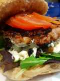 Hamburguesa de sepia sencilla