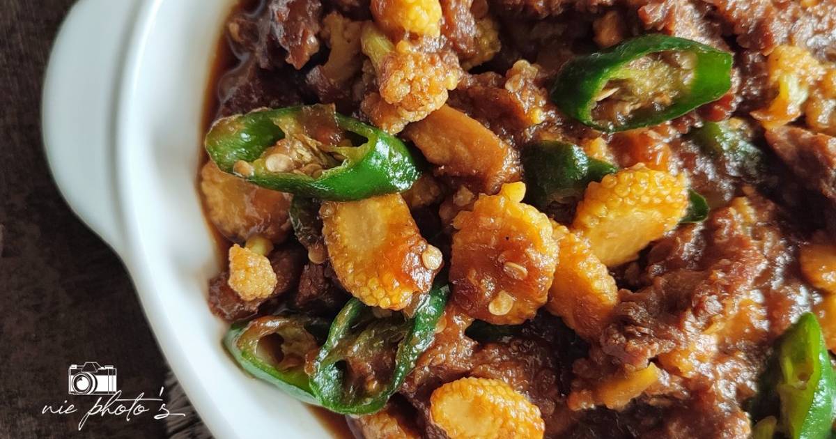 Resep Oseng Daging Sapi Putren Paling Praktis dan Simple