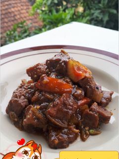 Foto resep Daging sapi lada hitam