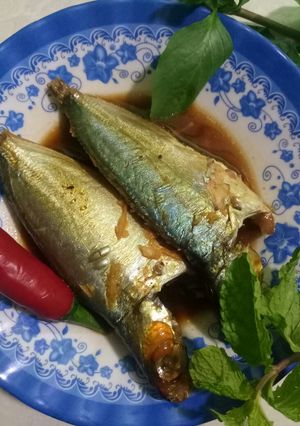 Hình của món Cá trao tráo kho tiêu.