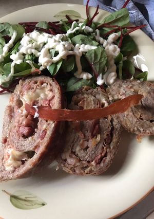 A picture of Swiss (Meatloaf) Roll.