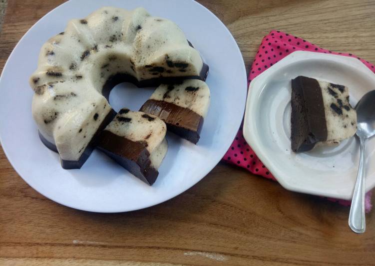 7 Cara Membuat Puding Busa Oreo Chocolatos Yang Lezat Cookandrecipe Com