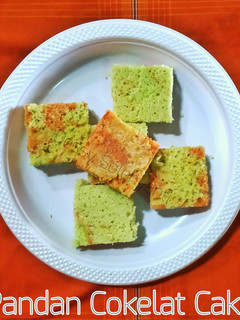 Foto resep Pandan Cokelat Cake