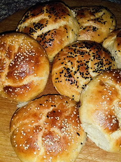 صورة لوصفة خبز الهمبرغر 🍔🍔🍹🍹🍹