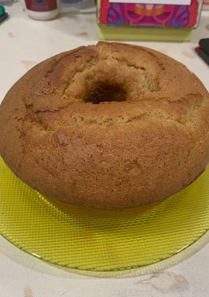 Una foto de El budín integral que le encanta a mi esposo!