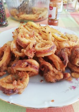 A picture of Fried Calamari.