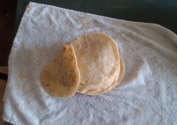 Steps to Make Super Quick Mexican Tortillas
