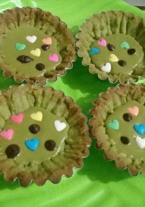 Foto resep Pie greentea sederhana (#PR_AnekaPie)