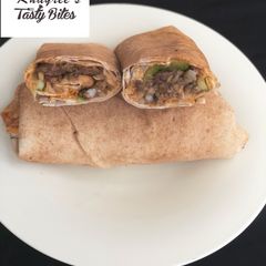 A picture of Spicy shawarma 🌶 🌯.