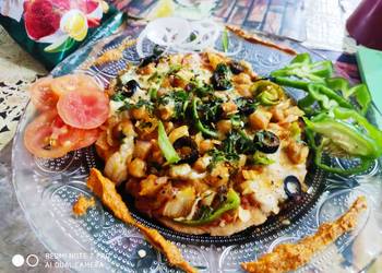How to Prepare Tasty Desi style Chhole Achhari piza