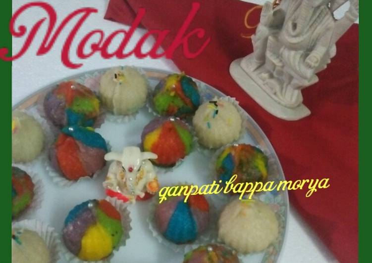 Rainbow magic steam modak