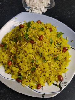 A picture of Jain poha.