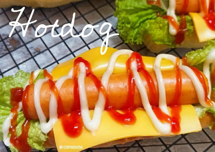 Resep Roti Hotdog Empuk Anti Gagal