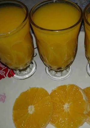 صورة لوصفة عصير البرتقال المنعش