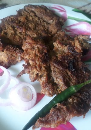 A picture of Pan fried chaanp.