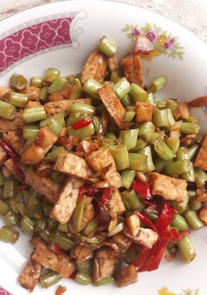 Foto resep Tumis Buncis Tempe Pete