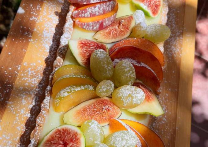 Tarte aux fruits ❤