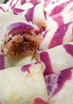 Foto resep Dadar Gulung isi Unti Kelapa