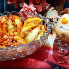 A picture of Potato minced Flowers.