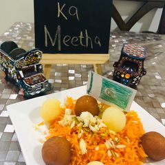 A picture of Pakistan ka traditional Zarda.