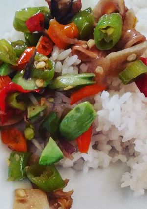 Foto resep Cumi asin petai