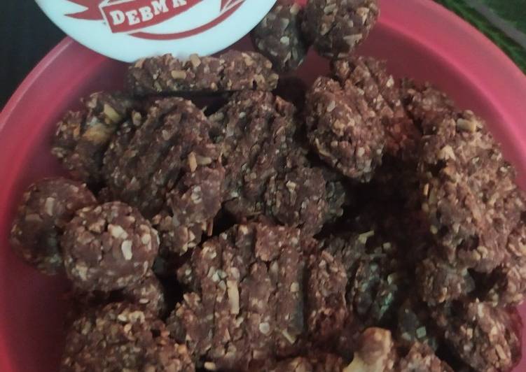 Resep Cookies coklat DEBM Anti Gagal