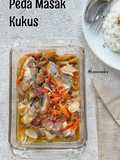Ikan Peda Masak Kukus (Tim Peda)