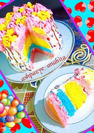 عکسی از دستور 🎂کیک تولد (دخترکوچولوم😘)