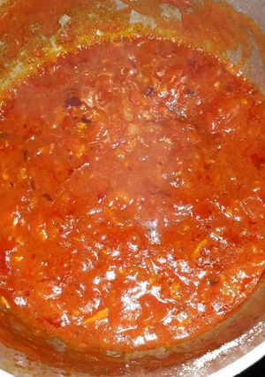 A picture of DIY spaghetti sauce!.