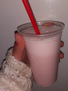 Una foto de Licuado de Frutilla