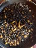 Arroz negro de sepia con alioli