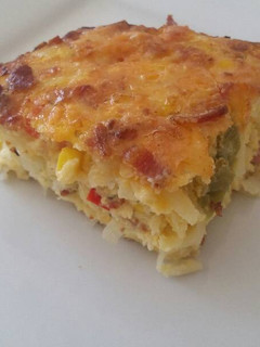 A picture of Egg & Hash Brown Casserole.