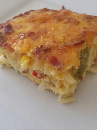 Easy Steps to Prepare Egg &amp; Hash Brown Casserole the So Delicious Tasty