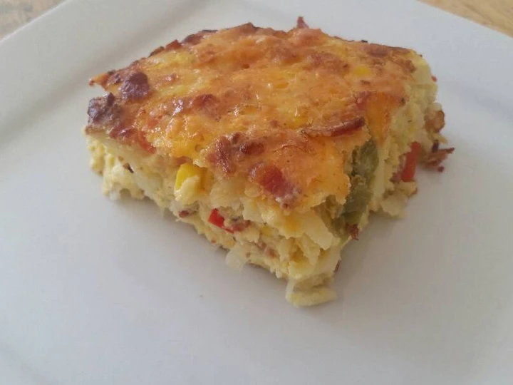 Easy Steps to Prepare Egg &amp;amp; Hash Brown Casserole the So Delicious Tasty