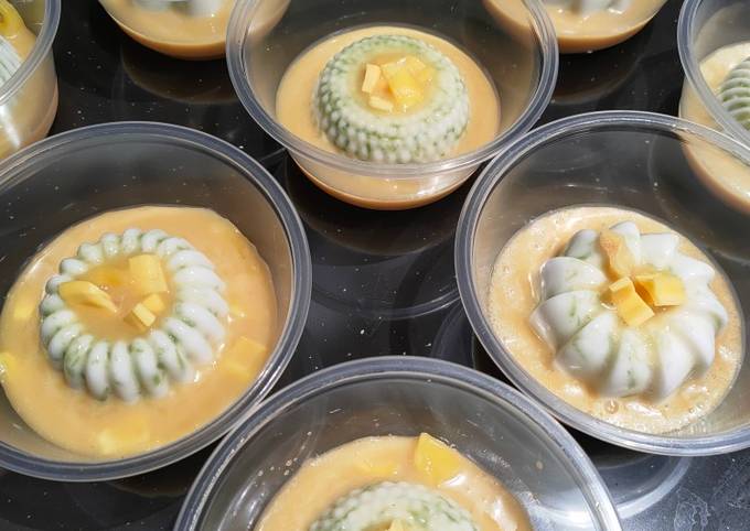 Resep Puding Cendol Mini Oleh Putrinovelda Cookpad