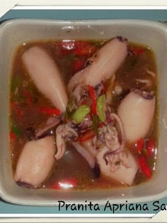 Foto resep Tumis Kuah Cumi Petai Asam Pedas