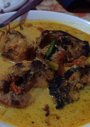 Foto resep Ikan gabus bakar santan