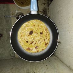 A picture of Carrot chapati #valentine#cookingwithatwist.