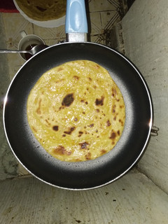A picture of Carrot chapati #valentine#cookingwithatwist.