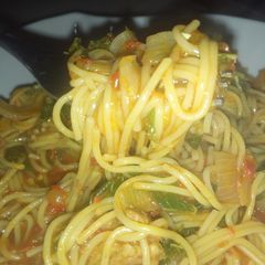 A picture of Simple spaghetti.