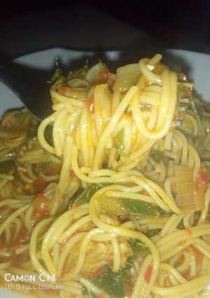A picture of Simple spaghetti.