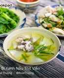 Canh Bí Xanh Nấu Thịt Viên