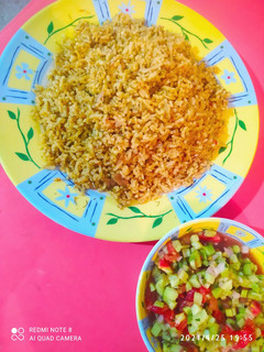 عکسی از دستور پلو شوید بندری با تن ماهی