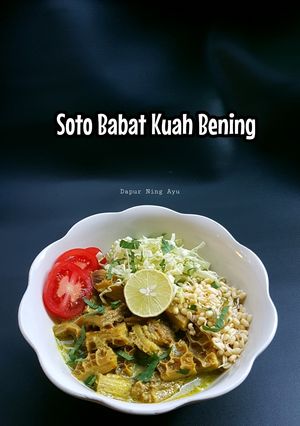 Foto resep 428. Soto Babat Kuah Bening